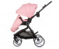 Комбинирана количка с обръщаща се седалка за новородени бебета и деца до 22кг Chipolino Линеа 3в1, фламинго KKLI02404FL thumb 12