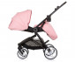 Комбинирана количка с обръщаща се седалка за новородени бебета и деца до 22кг Chipolino Линеа 3в1, фламинго KKLI02404FL thumb 13