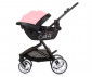 Комбинирана количка с обръщаща се седалка за новородени бебета и деца до 22кг Chipolino Линеа 3в1, фламинго KKLI02404FL thumb 14