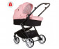 Комбинирана количка с обръщаща се седалка за новородени бебета и деца до 22кг Chipolino Линеа 3в1, фламинго KKLI02404FL thumb 2