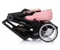 Комбинирана количка с обръщаща се седалка за новородени бебета и деца до 22кг Chipolino Линеа 3в1, фламинго KKLI02404FL thumb 20