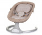 Електрическа бебешка люлка/шезлонг за новородено до 9кг Chipolino Nest, макадамия SHENE0242MA thumb 2