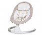 Електрическа бебешка люлка/шезлонг за новородено до 9кг Chipolino Brida, макадамия SHEBR0242MA thumb 2
