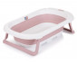 Сгъваема вана с мрежа за новородени бебета и деца Chipolino Исла, розова, 81 см VKISL0242PI thumb 2