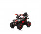 Chipolino Toys ROCAHC02306WR - Музикална кола за яздене с дръжка и сенник ATV, бяло/червена thumb 3