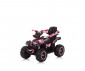 Chipolino Toys ROCAHC02308WP - Музикална кола за яздене с дръжка и сенник ATV, бяло/розова thumb 3