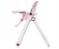 Сгъваемо столче за хранене с функция люлка на дете до 15кг Chipolino Super Chef 2в1, розов STHSC02503PM thumb 4