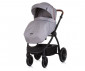 Комбинирана количка с обръщаща се седалка за новородени бебета и деца до 22кг Chipolino Престиж 3в1, облачно сиво KKPRS02502CL thumb 7