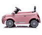 Акумулаторна кола с родителски контрол Chipolino FIAT 500, розова ELKFIAT25PI thumb 3