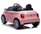 Акумулаторна кола с родителски контрол Chipolino FIAT 500, розова ELKFIAT25PI thumb 4