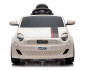 Акумулаторна кола с родителски контрол Chipolino FIAT 500, бяла ELKFIAT25WH thumb 2