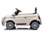 Акумулаторна кола с родителски контрол Chipolino FIAT 500, бяла ELKFIAT25WH thumb 3