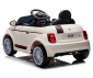 Акумулаторна кола с родителски контрол Chipolino FIAT 500, бяла ELKFIAT25WH thumb 4
