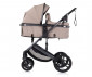 Комбинирана бебешка количка с обръщаща се седалка за деца до 22кг Chipolino Аморе, тирамису KKAM02503TR thumb 8