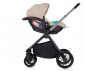 Комбинирана количка с обръщаща се седалка за новородени бебета и деца до 22кг Chipolino Енканто 3в1, тирамису KKEN02502TR thumb 14