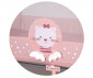 Детска сгъваема преносима кошара за спане и игра Chipolino Капри, Коте розова KOSIK2504CA thumb 4