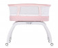 Детска преносима кошара-люлка за спане с LED дисплей Chipolino Sogno, розова KOSSG02504PI thumb 4