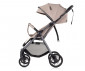 Сгъваема и преносима лятна бебешка количка за деца на възраст от 6м+ и с тегло до 15кг Chipolino Спаркъл, тирамису LKSP02503TR thumb 2