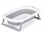 Сгъваема вана с мрежа за новородени бебета и деца Chipolino Исла, сива, 81 см VKISL0243GY thumb 2