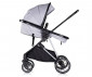 Комбинирана бебешка количка с обръщаща се седалка за деца до 22кг Chipolino Аура, облачно сиво KKAUR02502CL thumb 6