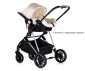 Комбинирана бебешка количка с обръщаща се седалка за деца до 22кг Chipolino Аура, бишкота KKAUR02504BI thumb 9