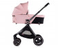 Комбинирана количка с обръщаща се седалка за новородени бебета и деца до 22кг Chipolino Елит 3в1, маршмелоу KKET02504PM thumb 4