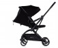 Сгъваема лятна бебешка количка за новородени с тегло до 22 кг. с обръщаща се седалка Chipolino Револют 360°, къпина LKRV02501BB thumb 5