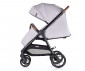 Сгъваема лятна комбинирана бебешка количка за новородени с тегло до 22 кг. с покривало и столче Chipolino Ултера 2в1, облак LKULS02502CL thumb 6
