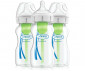 Бебешко пластмасово шише за хранене Dr.Browns Wide-Neck Options+, 3 броя, 270 мл 72239318201 thumb 2