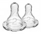 Антиколик биберон за хранене от силикон за хранене за шишета Dr.Browns Narrow-Neck Anti Colic Options+, 3м+, етап 2, 2 броя 72239304884 thumb 2