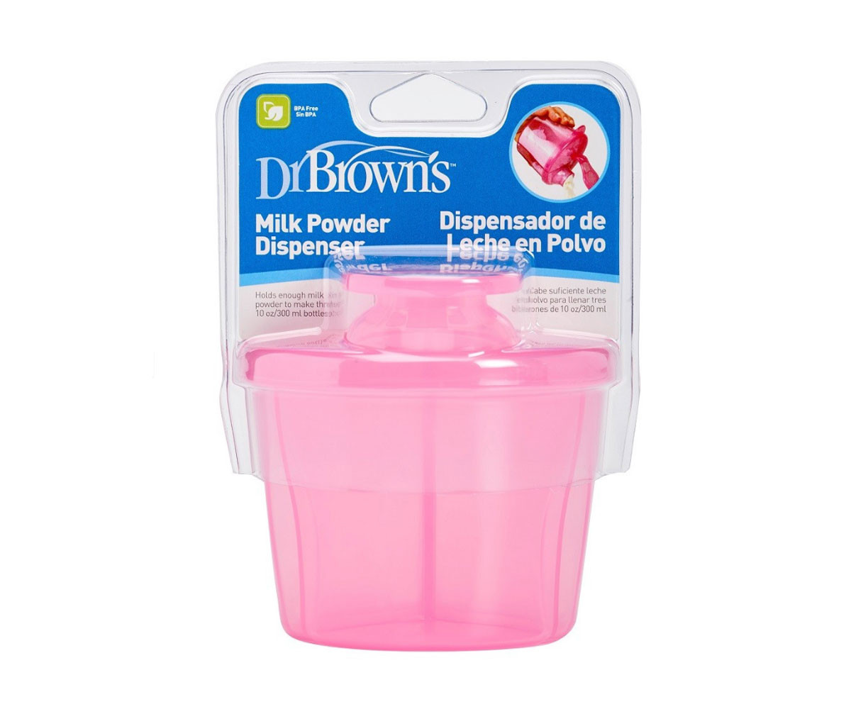 Дозатор за сухо мляко Dr.Brown's AC038-INTL, три дози, розов 72239302644