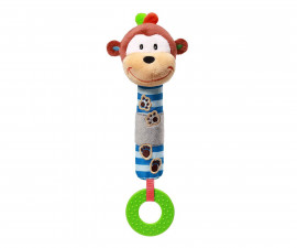 Писукаща играчка с гризалка BabyOno, маймуна 619