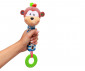 Писукаща играчка с гризалка BabyOno, маймуна 619 thumb 3