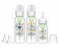 Подаръчен комплект пластмасови шишета за новородено бебе Dr.Browns Natural Flow Anti Colic Options+ SB03007-ESX thumb 2