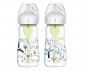 Бебешко пластмасово шише за хранене Dr.Browns Options+ Anti Colic, 2 броя, 270 мл, Dinosaurs Design WB92026 thumb 2