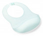 Бебешки силиконов лигавник с джобче за храна Babyono, мента 1598/01 thumb 3