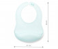 Бебешки силиконов лигавник с джобче за храна Babyono, мента 1598/01 thumb 5
