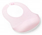 Бебешки силиконов лигавник с джобче за храна Babyono, розов 1598/02 thumb 3