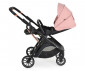 Комбинирана бебешка количка с обръщаща се седалка за деца до 22кг с включени адаптори за столче/кошница за кола Moni Bingo, Pink icing 112033 thumb 8