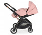 Комбинирана бебешка количка с обръщаща се седалка за деца до 22кг с включени адаптори за столче/кошница за кола Moni Bingo, Pink icing 112033 thumb 9