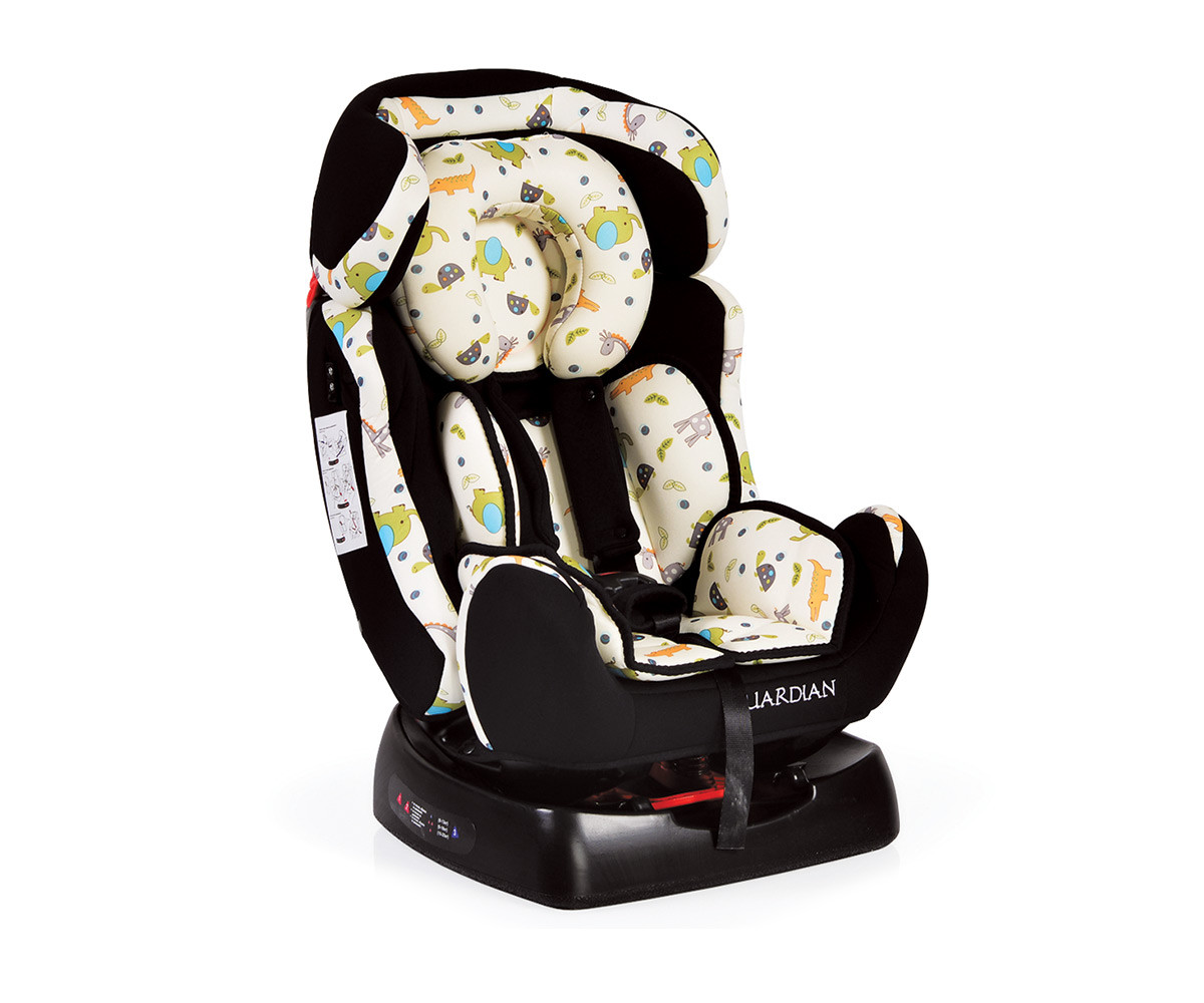 Столче за кола за новородено бебе с тегло до 25кг. Guardian, черно BAB008