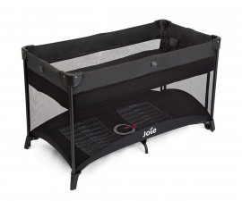 Детска сгъваема преносима кошара за спане и игра на 2 нива Joie Allura 120, Shale 5056080619439