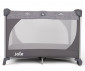 Детска сгъваема преносима кошара за спане и игра на 2 нива Joie Commuter Change&Snooze, Linen Gray 5056080613482 thumb 6