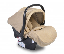 Бебешко столче за кола - кошница Moni, бежово, 0-13 кг