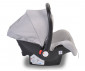 Бебешко столче/кошница за автомобил за новородени бебета с тегло до 13кг. Moni, светло сиво 107624 thumb 4