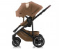 Сгъваема комбинирана бебешка количка с обръщаща се седалка за новородени бебета с тегло до 22кг Britax Römer Smile 5Z, Warm Caramel LUX 2000040856 thumb 5