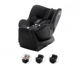 Столче за кола за новородено бебе с тегло до 20кг. с въртяща се функция Britax Römer Dualfix Plus Isofix, i-Size 40-105 см, асортимент