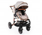 Комбинирана бебешка количка с обръщаща се седалка за деца до 15кг с включена чанта Moni Gala Premium, Barley 106633 thumb 2