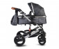 Комбинирана бебешка количка с обръщаща се седалка за деца до 15кг с включена чанта Moni Gala Premium, Crystals 107254 thumb 4
