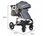 Комбинирана бебешка количка с обръщаща се седалка за деца до 15кг с включена чанта Moni Gala Premium, Panther 107255 thumb 2